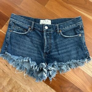 Free People denim shorts